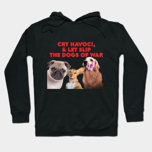 Cry Havoc! and let slip the dogs of war! Hoodie